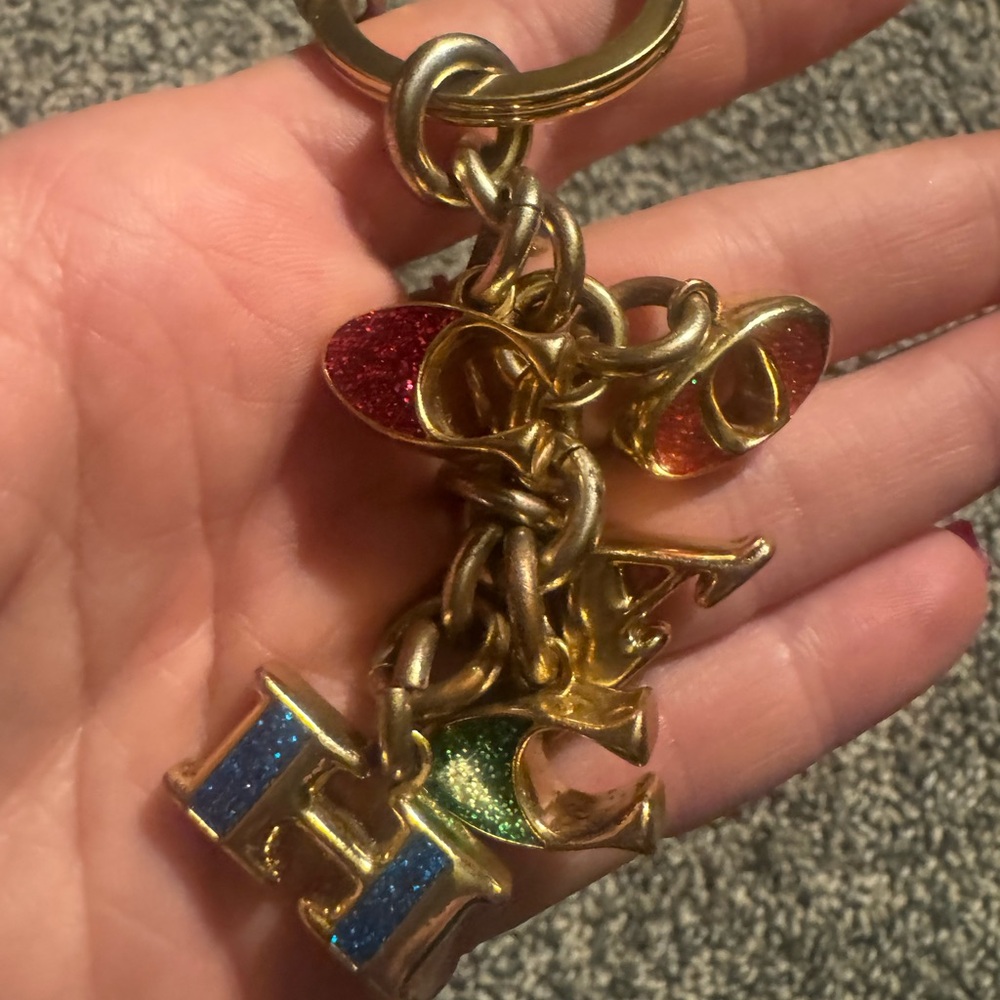 Coach Initial Keychain - image 1